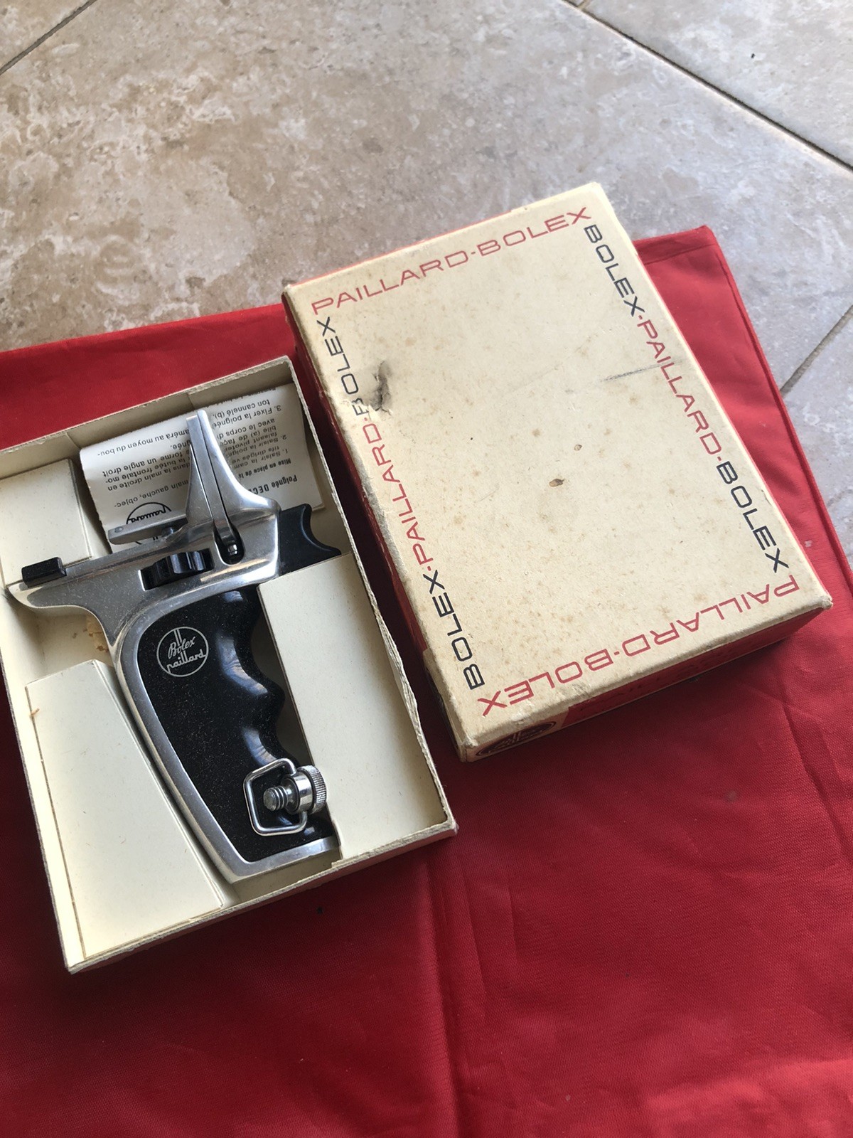 Bolex hand grip Delic For Bolex 8mm Cameras Bolex D8L And More