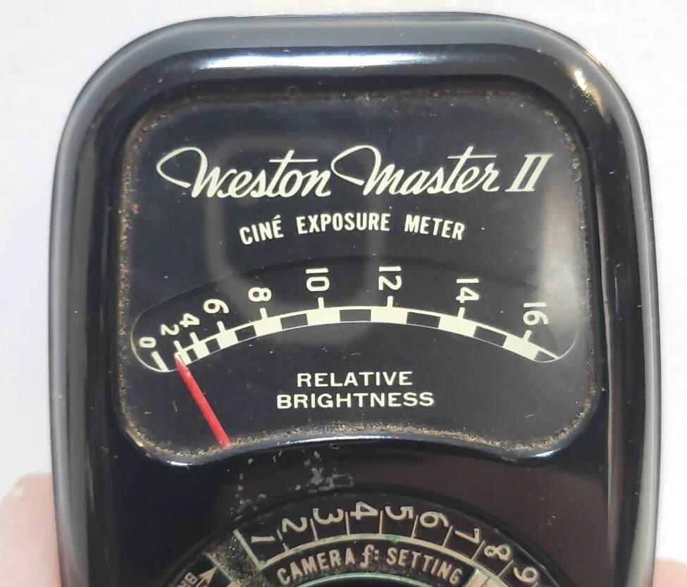 Vtg. Weston Master II Western Elec. Inst. Corp Universal Exposure Meter & Case