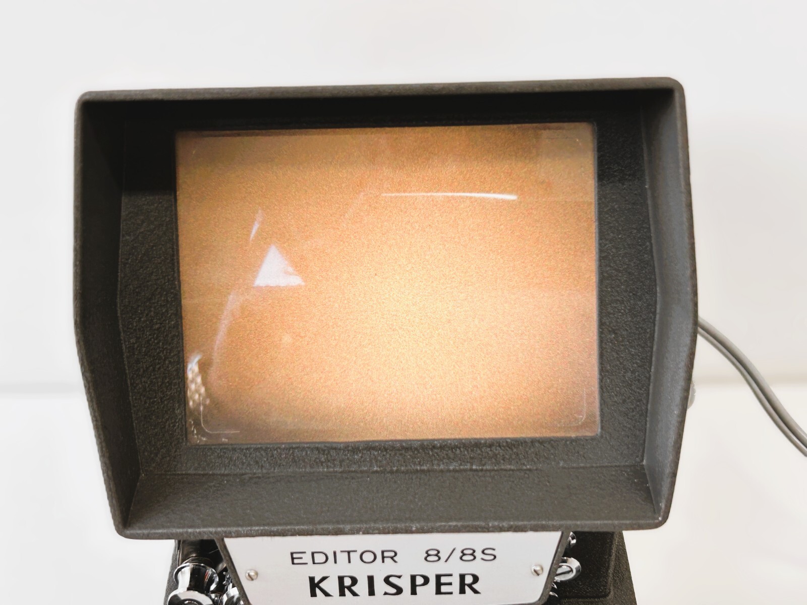 KRISPER mod. Dual System Film Editor – 8mm Film Moviola