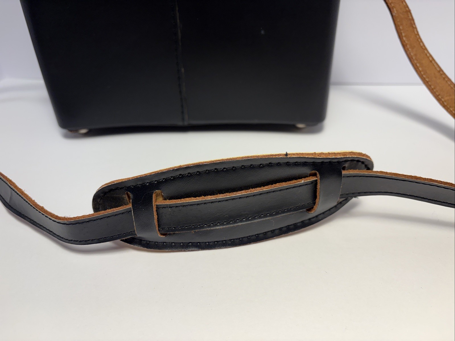 Vintage black leather camera Kali-Bag And Other Camera Items And Ephemera