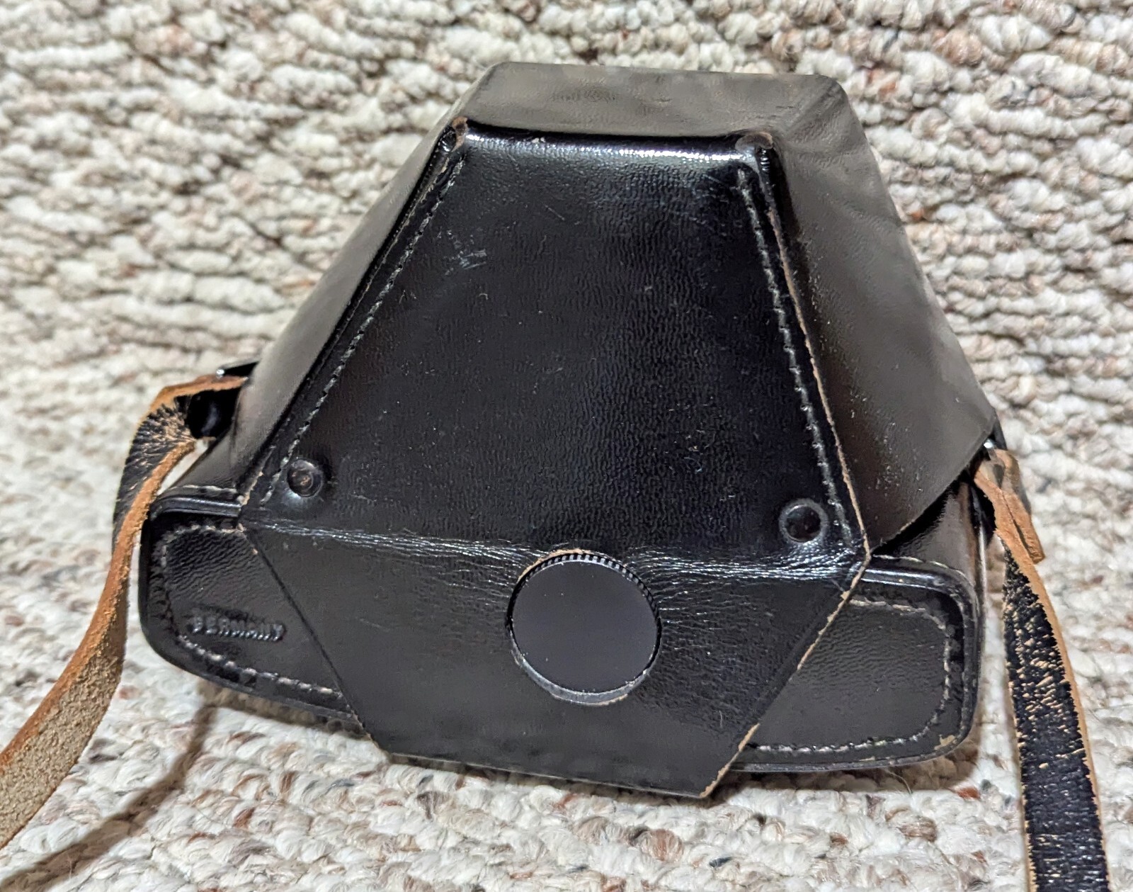 Vintage LEITZ Germany Leicaflex Leather Case Cover GERMANY GC