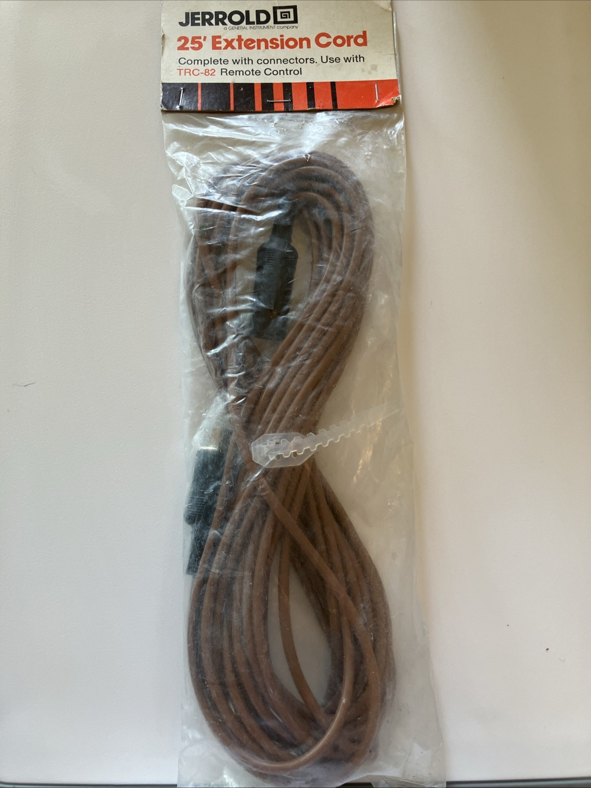 Jerrold NOS 25’ Remote Control Extension Cord Original And Unopened