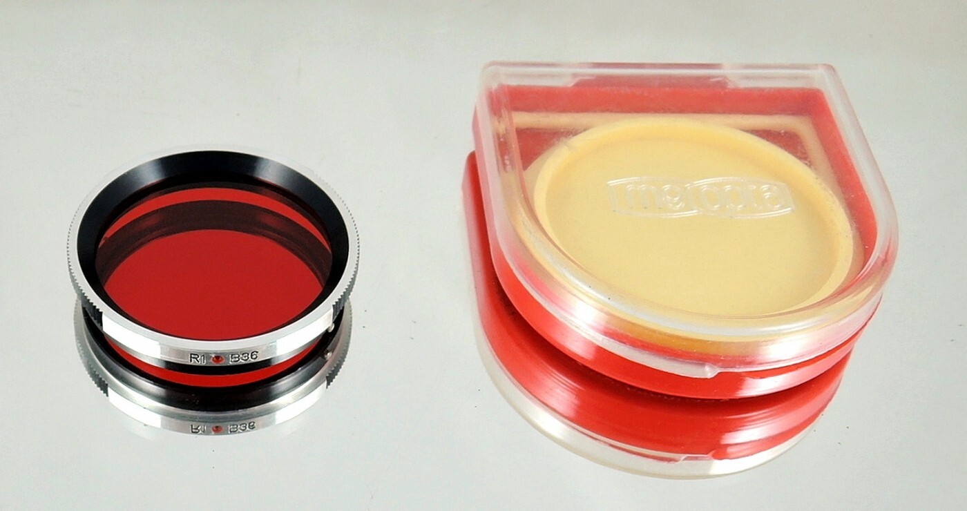 Flexaret MEOPTA B36 R1 Color RED Filter Genuine Accessories RARE