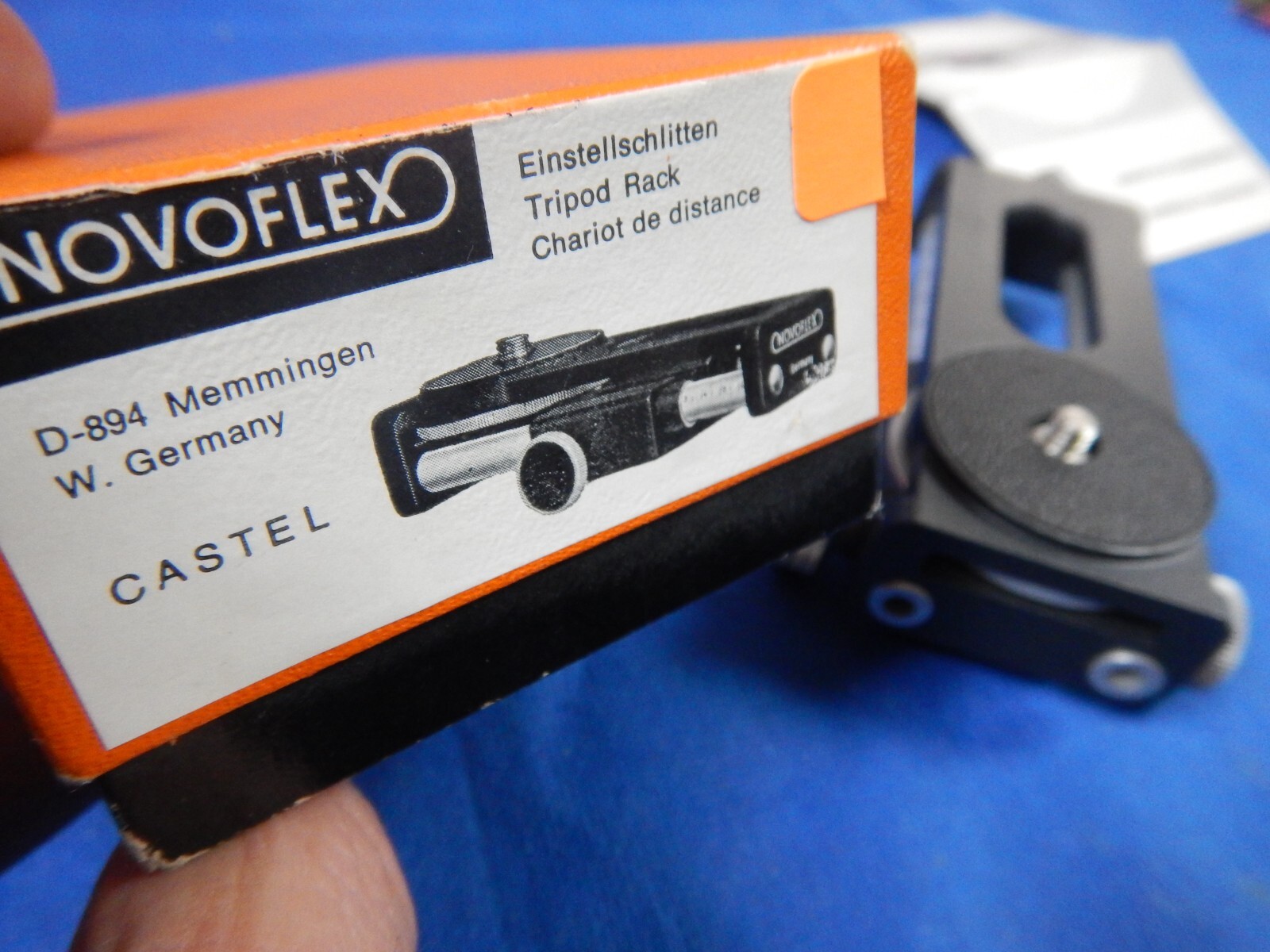 Vintage Novoflex Tripod Rack Made in Germany With Original Box and Paperwork