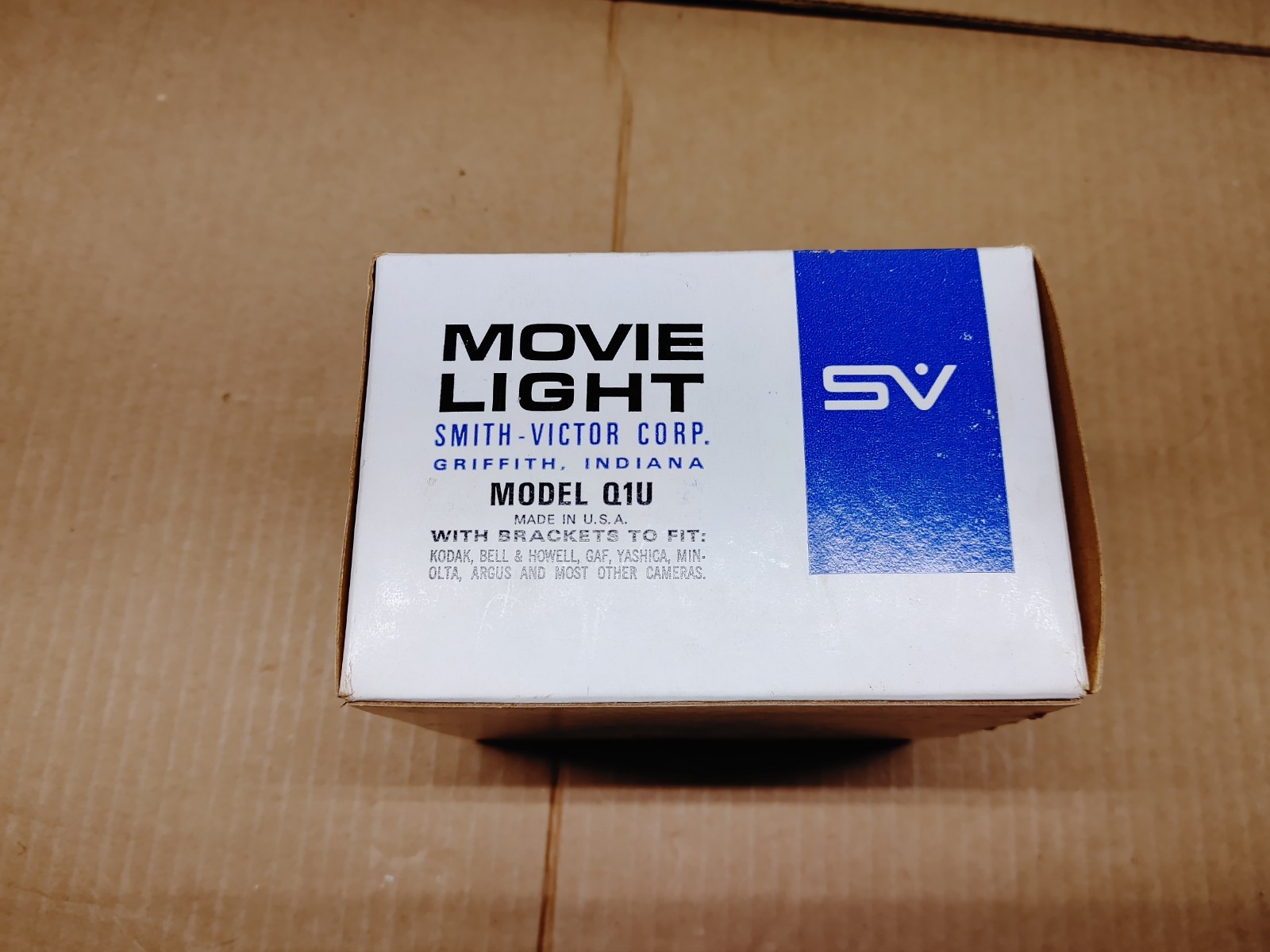 SV Smith Victor Movie Light Super 8 Camera Q1U Brand New!! In Original packaging