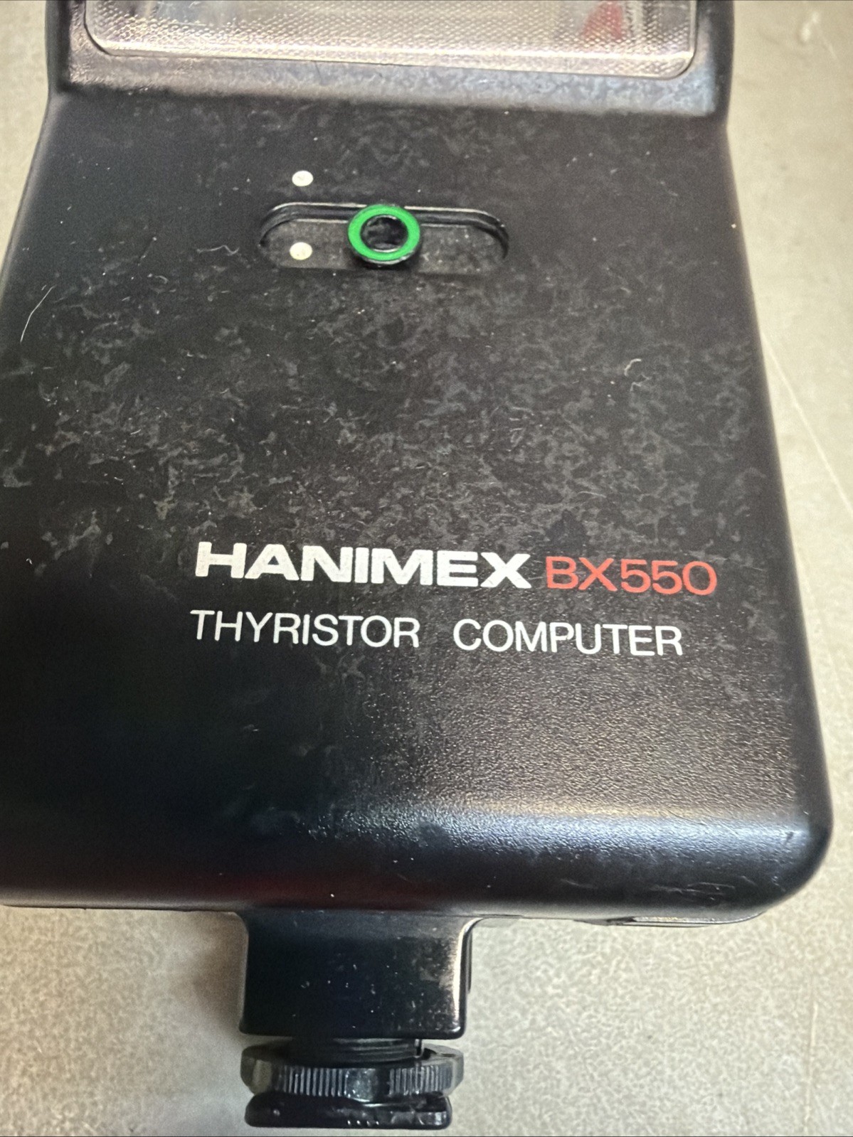 Vintage HANIMEX BX550 Camera Thrystor Computer Flash Untested