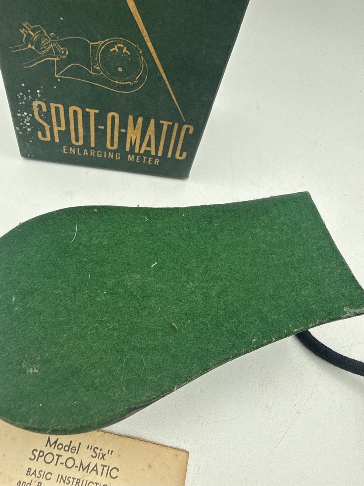 VTG Kinnard Spot-O-Matic Enlarging Meter w/ Box Instructions , Manual not Tested