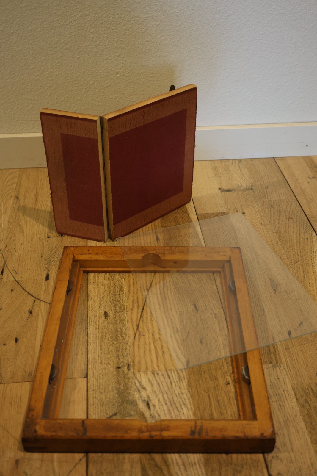 Century 8×10 Printing Frame 2pc Birds Eye Maple & Maple No Glass 1pc Studio