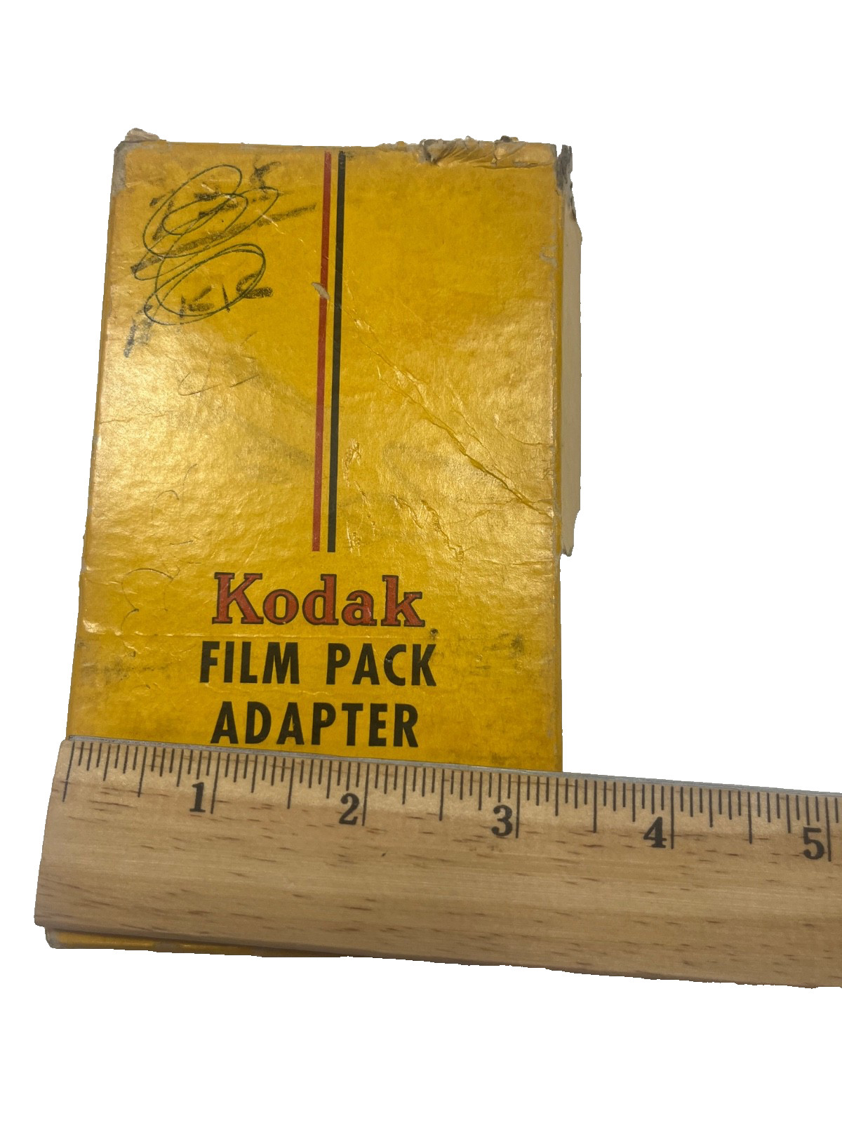Vintage Kodak Film Pack Adapter 2 1/4 x 3 1/4 inch Vintage w/ Original Box READ