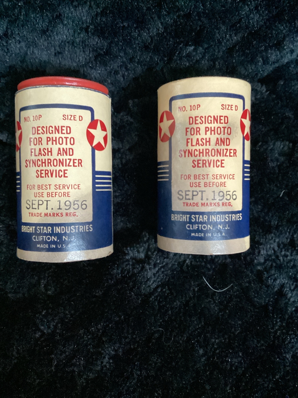 Bright Star Photo Flash Battery Lot Of 2