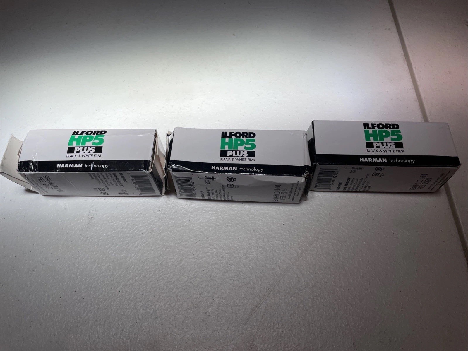3 Rolls Ilford HP5 400 120 Film READ