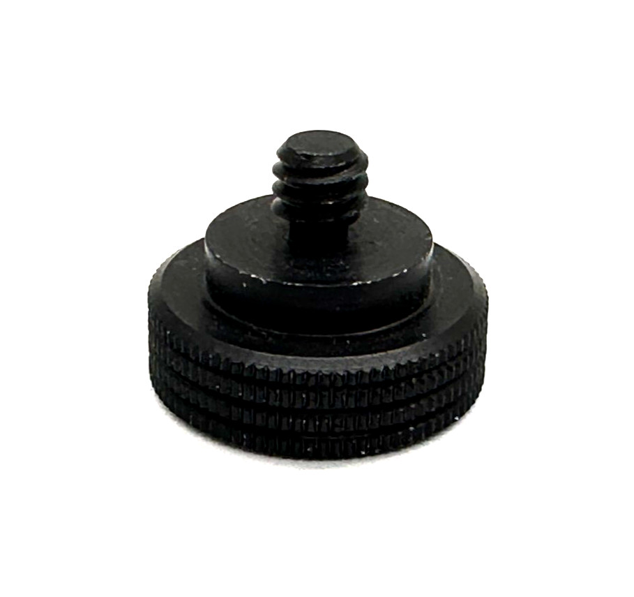 VTG 1/4 Inch Knurled Camera Mount Screw Male / Female – Machined Aluminum 1 pc