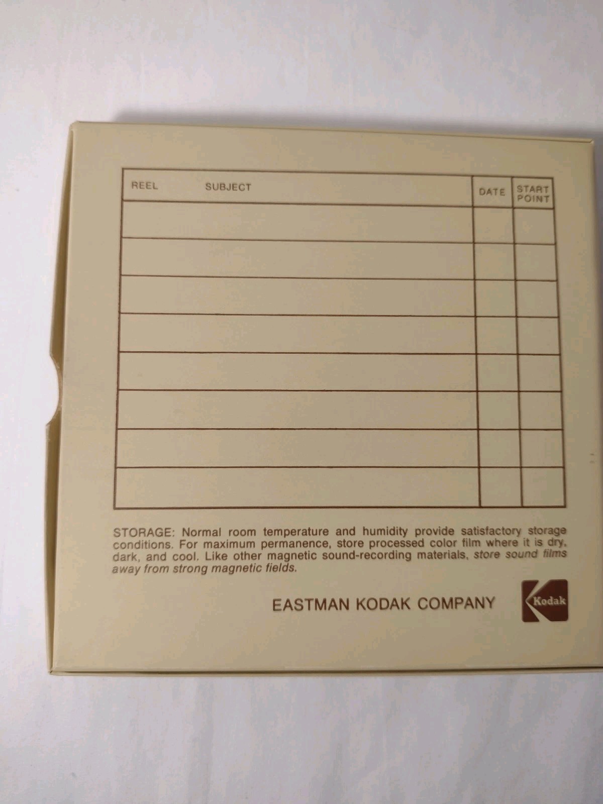 New Kodak 882 Movie Reel Super 8 and 8mm 200ft NOS Original Packaging