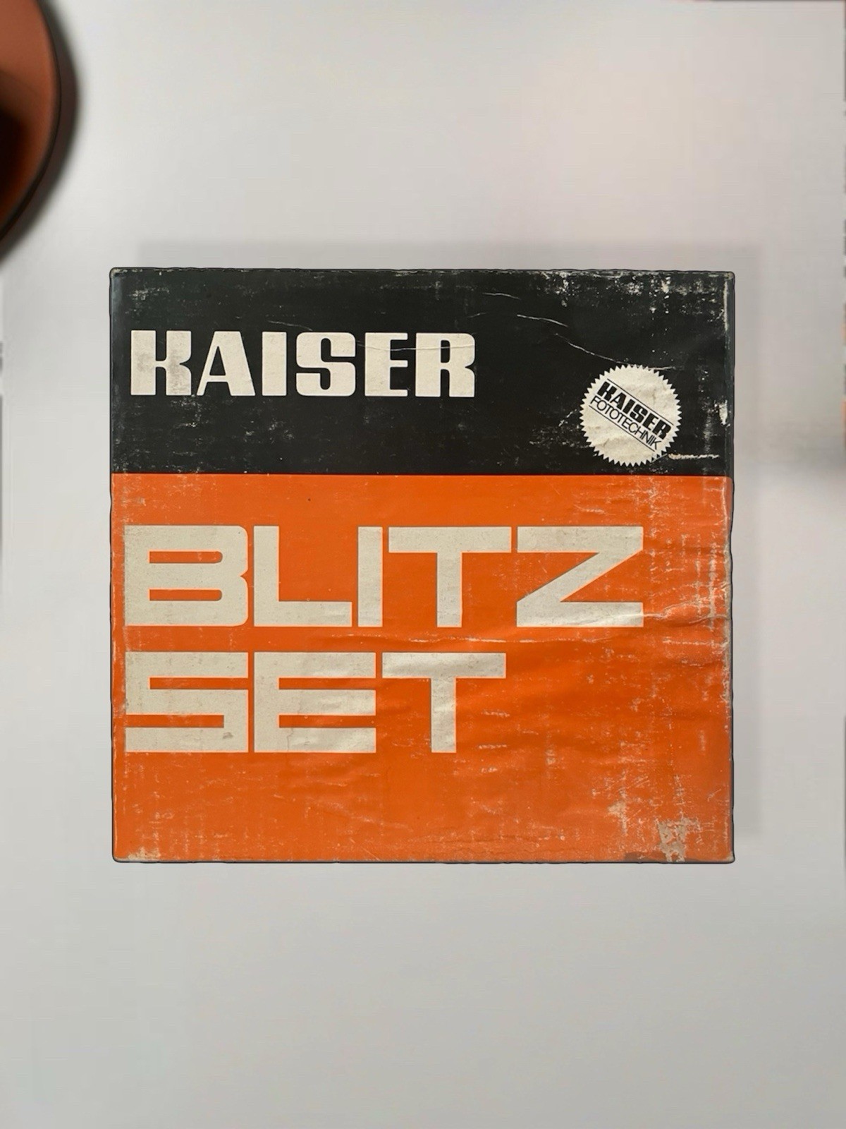 Vintage Kaiser Blitz Set Complete Flash Bracket Mount Clamp Studio Kit W Germany