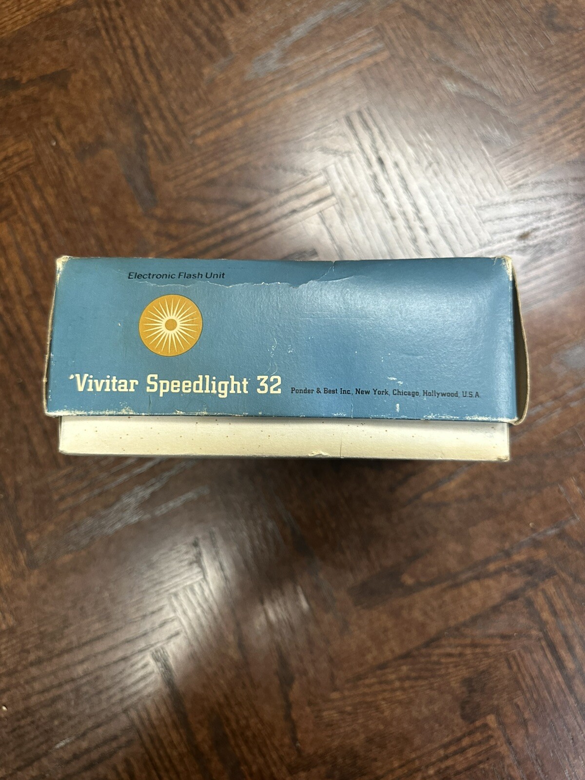 1970/80s Vivitar Speedlight 32 Electronic Flash Unit w/Box Automatic Lens System