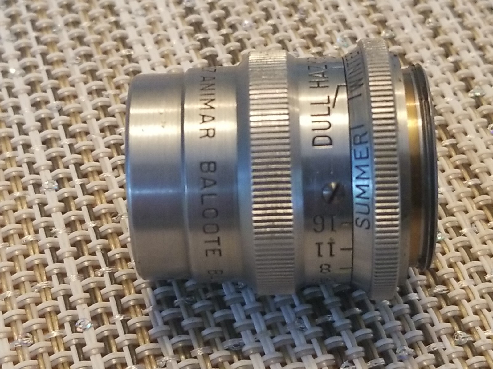 CLEAN Bausch & Lomb 25mm Animar Balcote F2.7 C-MOUNT Cine Lens BOLEX