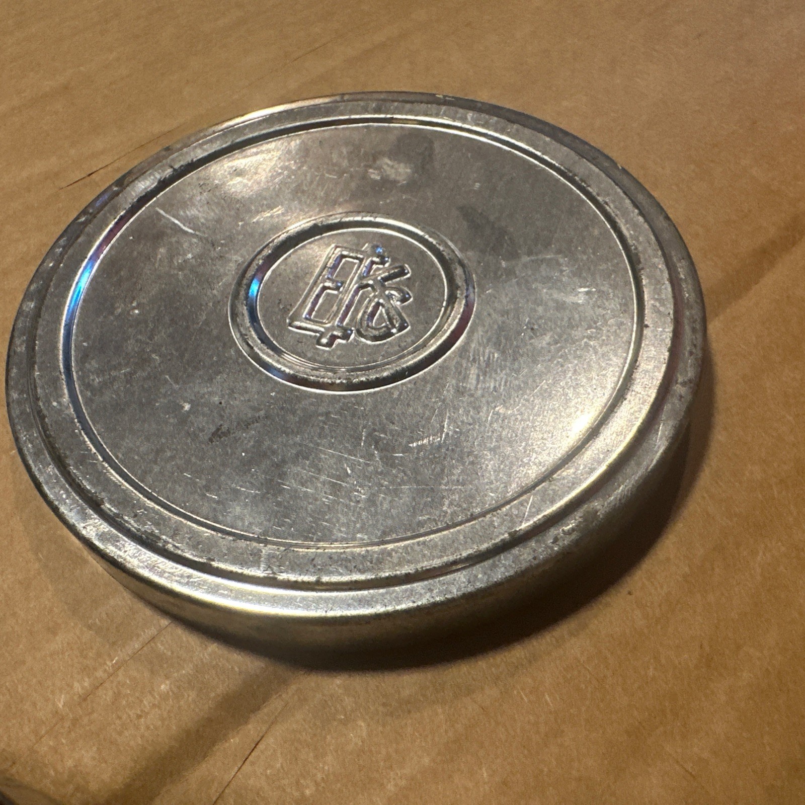 2 Vintage Eastman Kodak Company EKC Film Cans Canisters Reel Tins 3.75” Empty