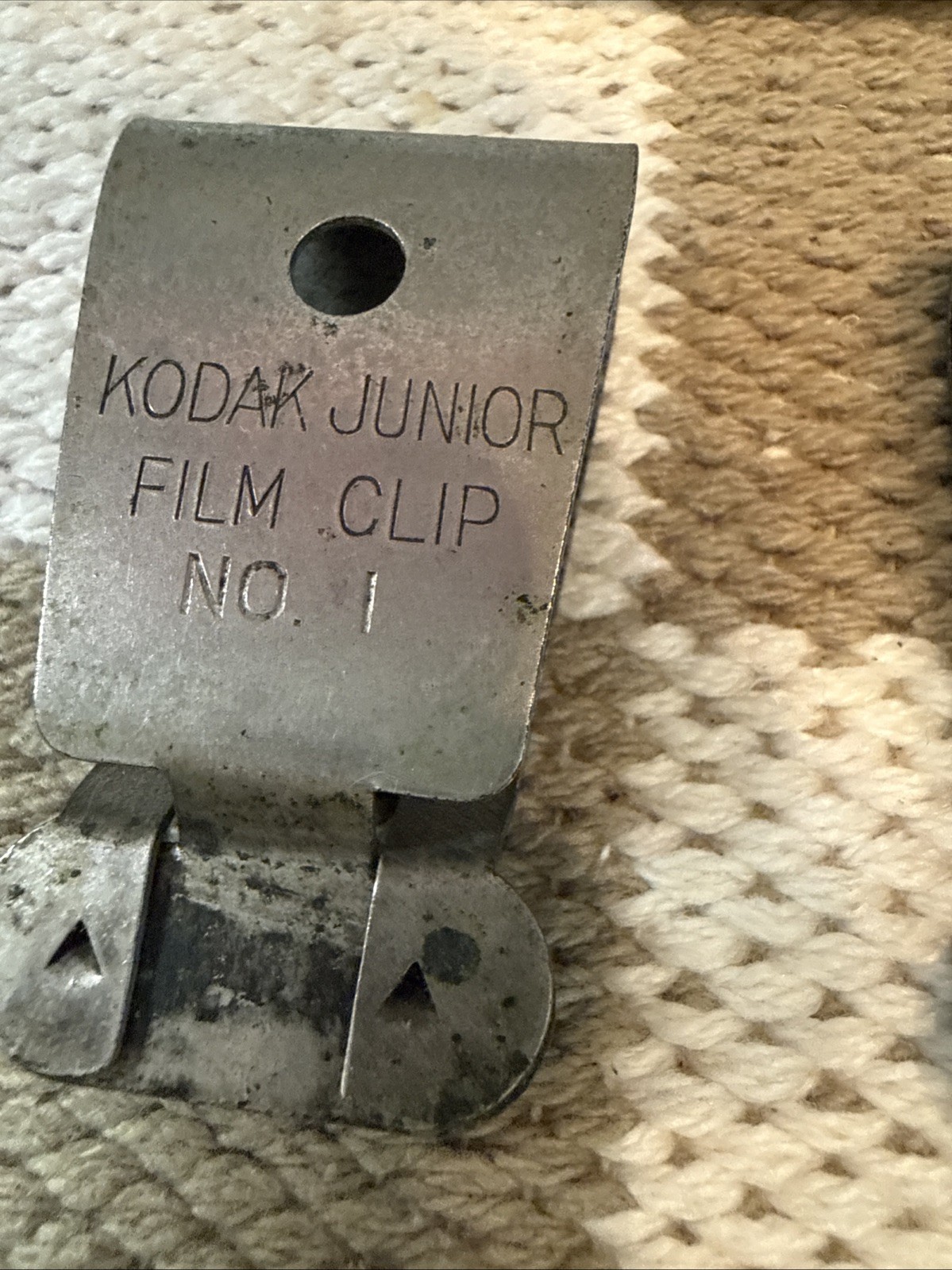 2- Vintage Kodak Junior Film Clips NO. 1