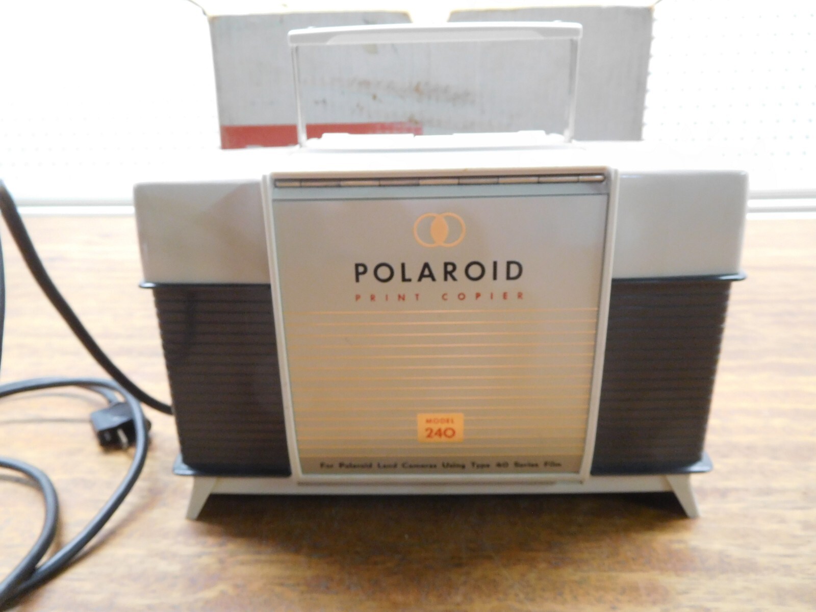 Vintage Polaroid Print Copier #240 in Original Box