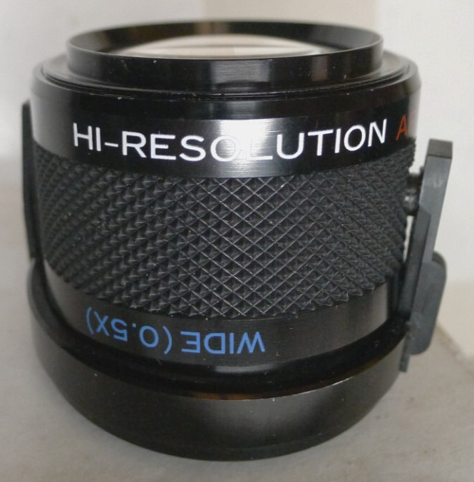 4 Elements Optics 46mm Qwickflip Video-Converter Hi-Res Wide Tele Lens -Japan