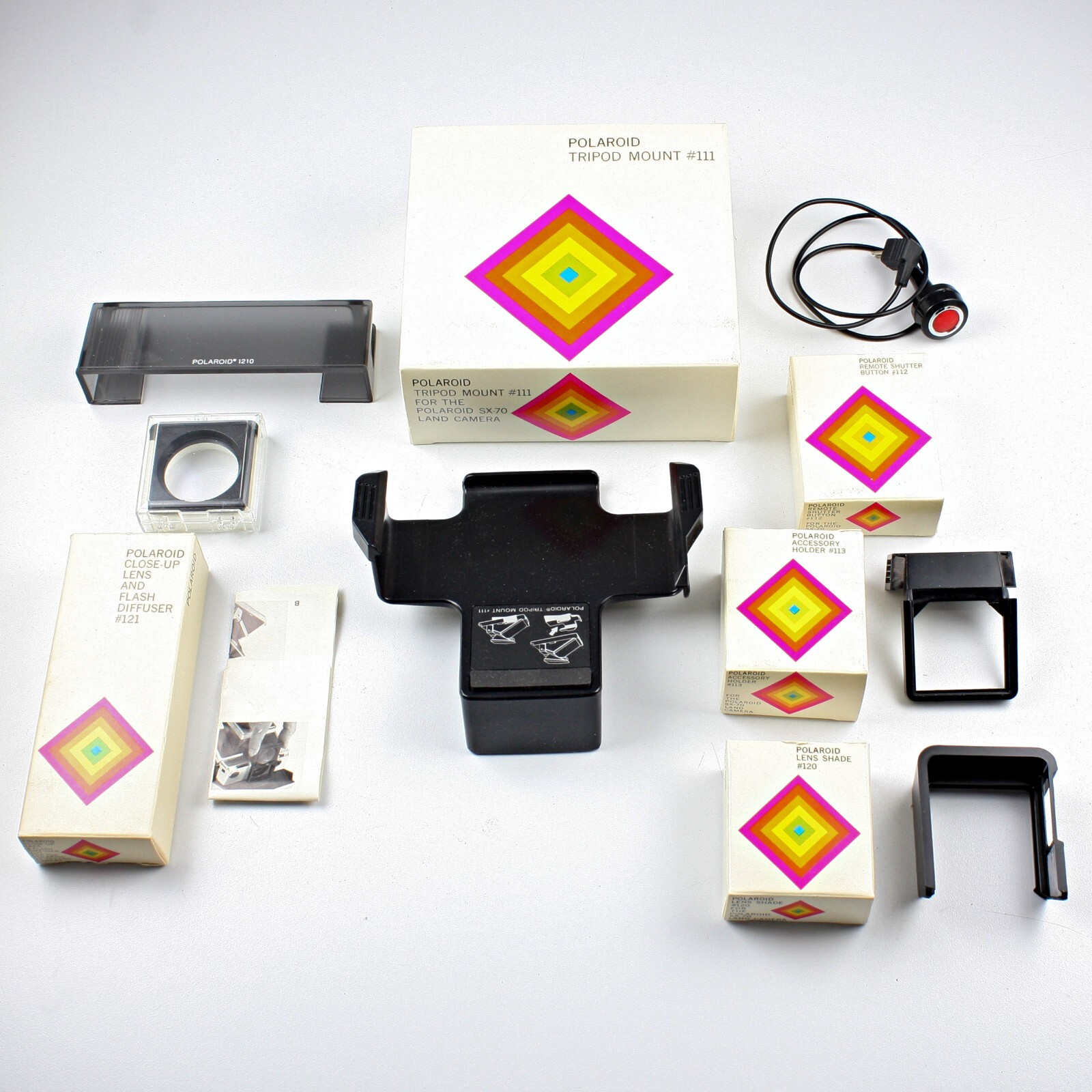 Polaroid SX-70 Land Camera Accessory Kit – Vintage – Complete in Box