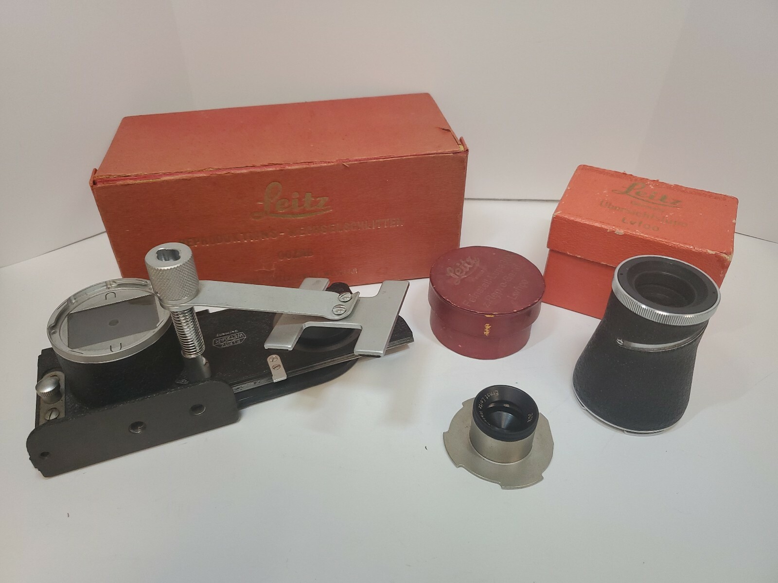 Leica Leitz Wetzlar OOZAB, LVFOO, LWHOO 30X, Focusing Stage Vintage Excellent