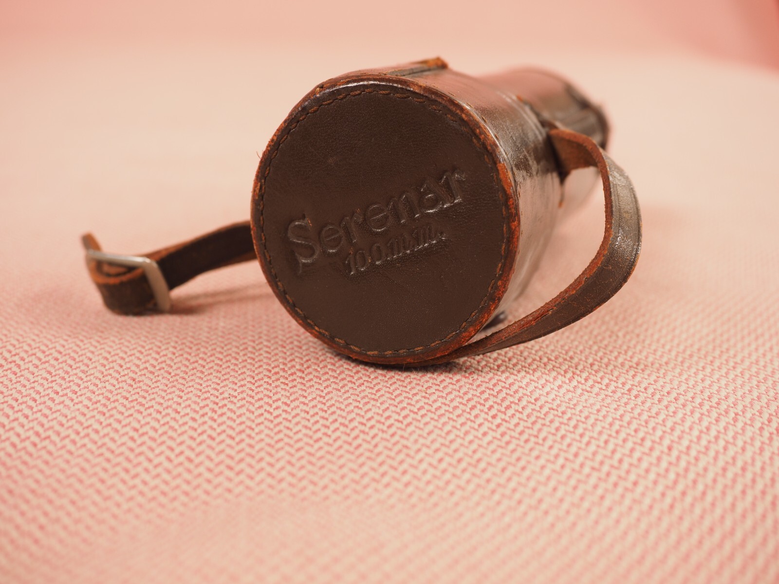 Vintage Canon Telephoto Lens Serenar 100mm Original Leather Case