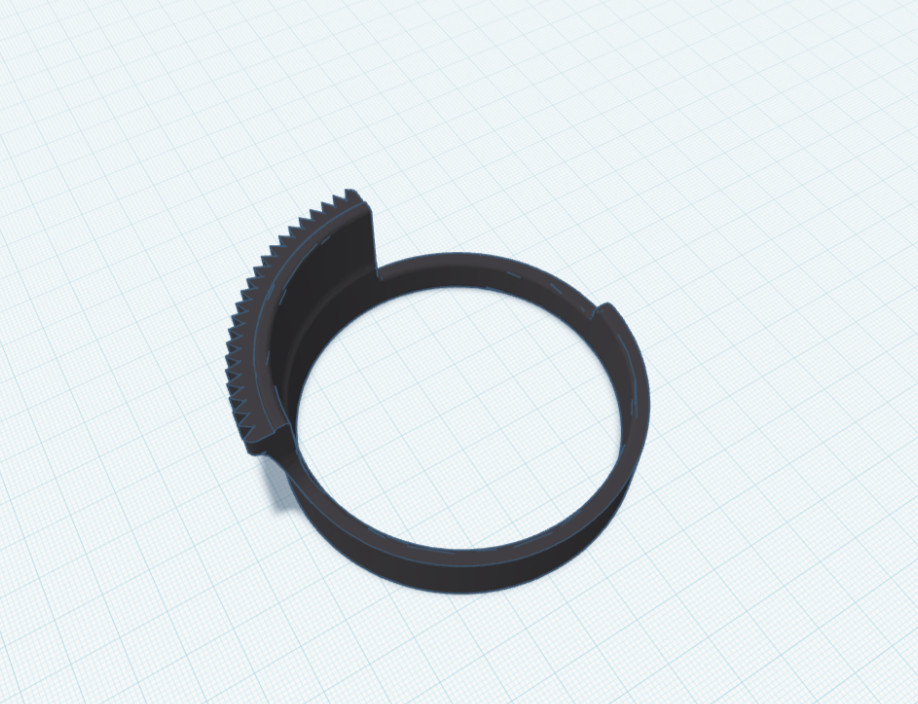 Zoom Ring 73.5mm for Nikon Lens – Compatible with Isotta Underwater Housing