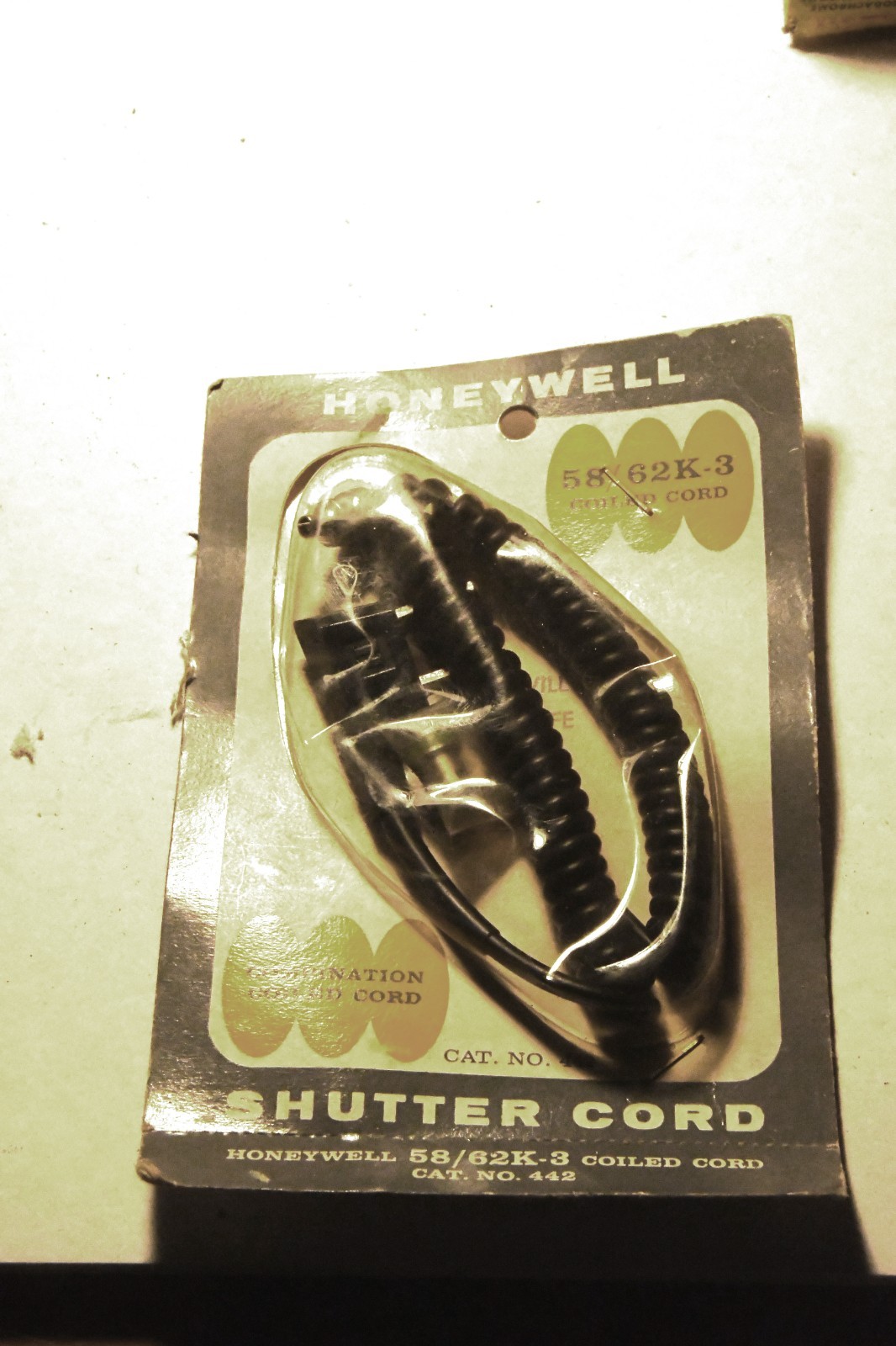 Three Vintage Honeywell Shutter Cord 62K-3 Cat. #444, 57-3