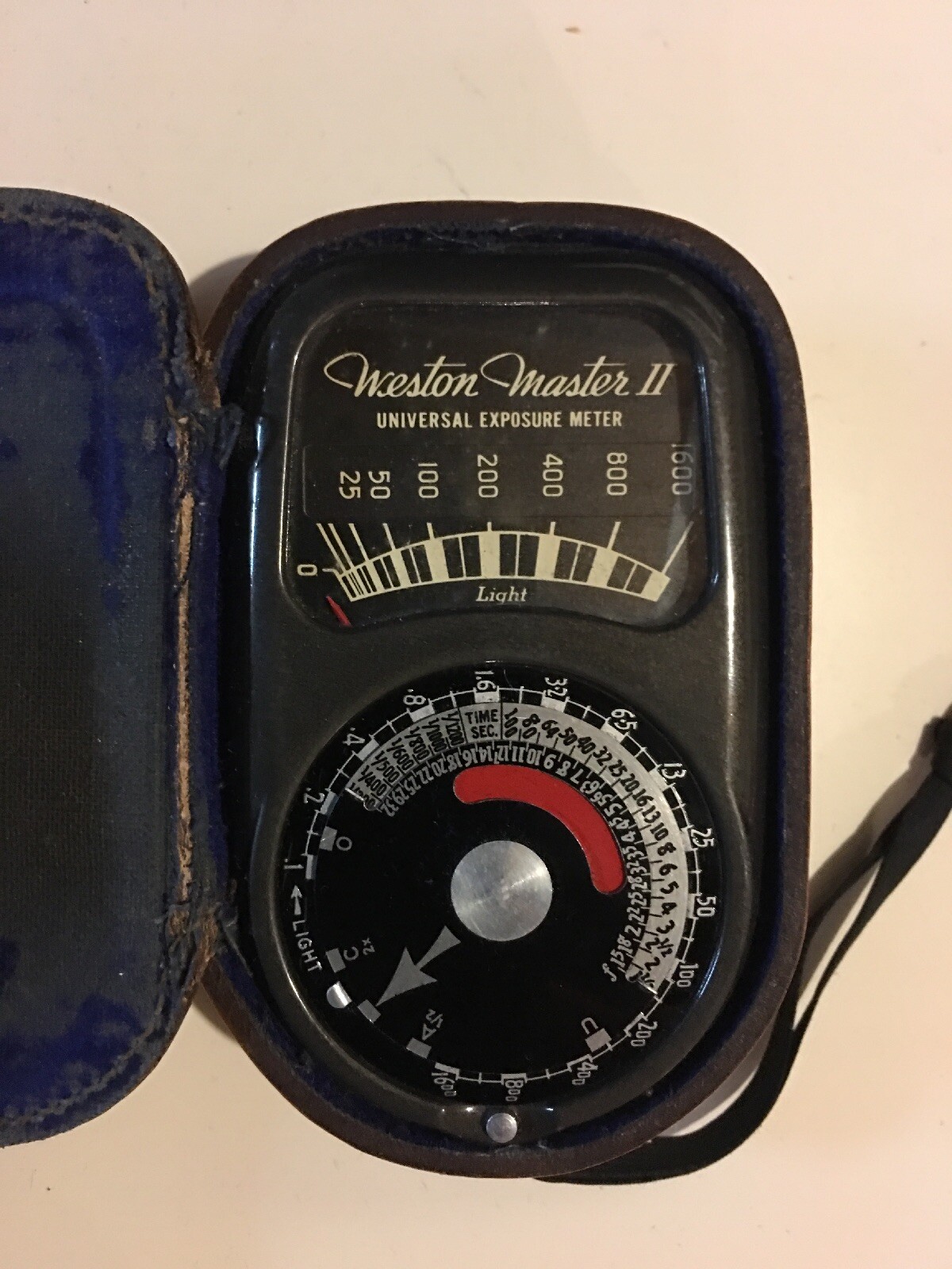 Vintage Weston Master II Universal Exposure Meter Model 735