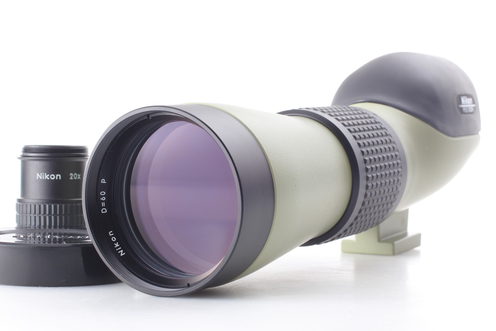 [TOP MINT] Nikon Fieldscope Field Scope Green D=60 P Eyepiece 20x from JAPAN