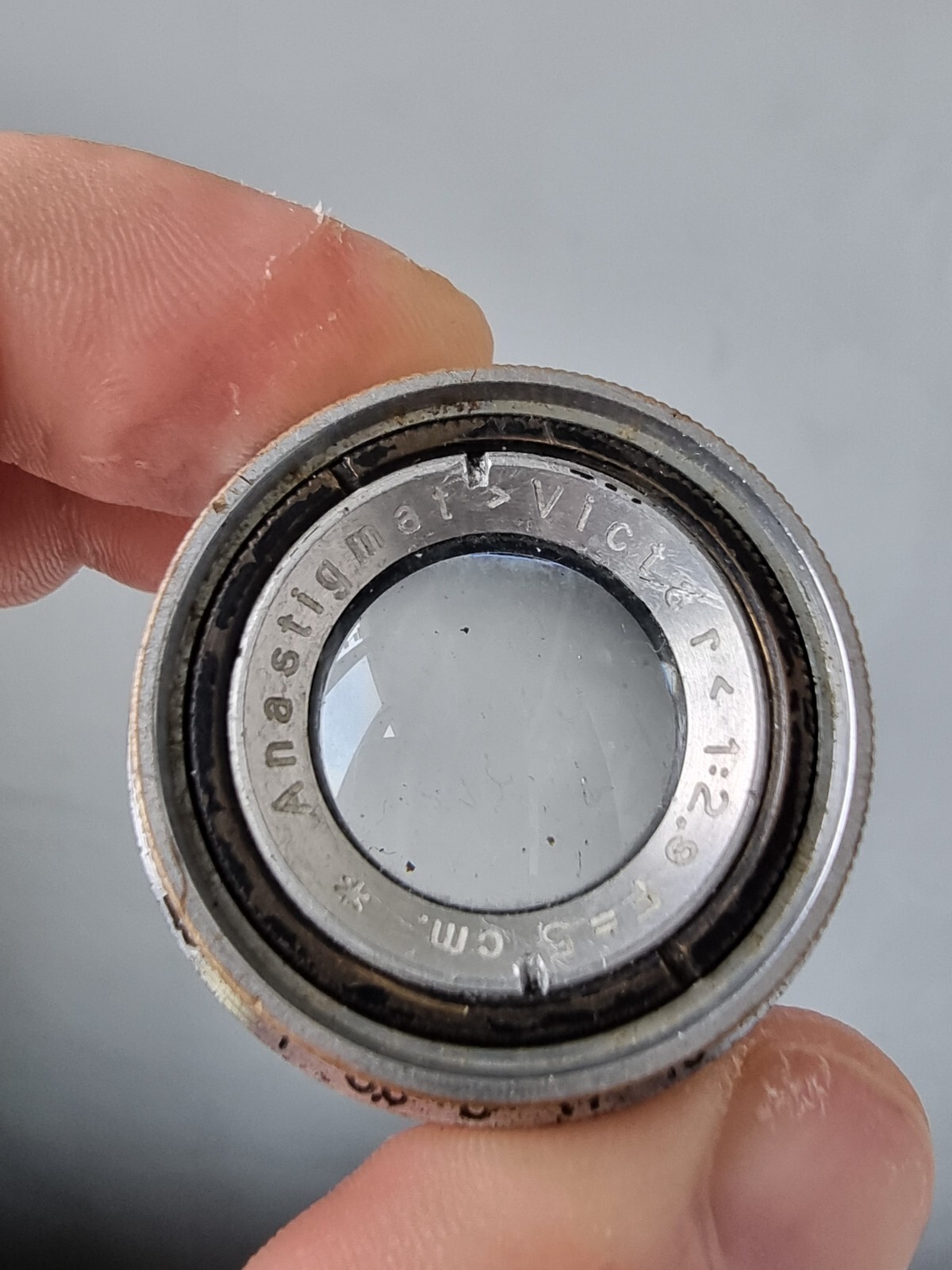 Vintage lens Anastigmat Victar 1-2,9 F=5cm
