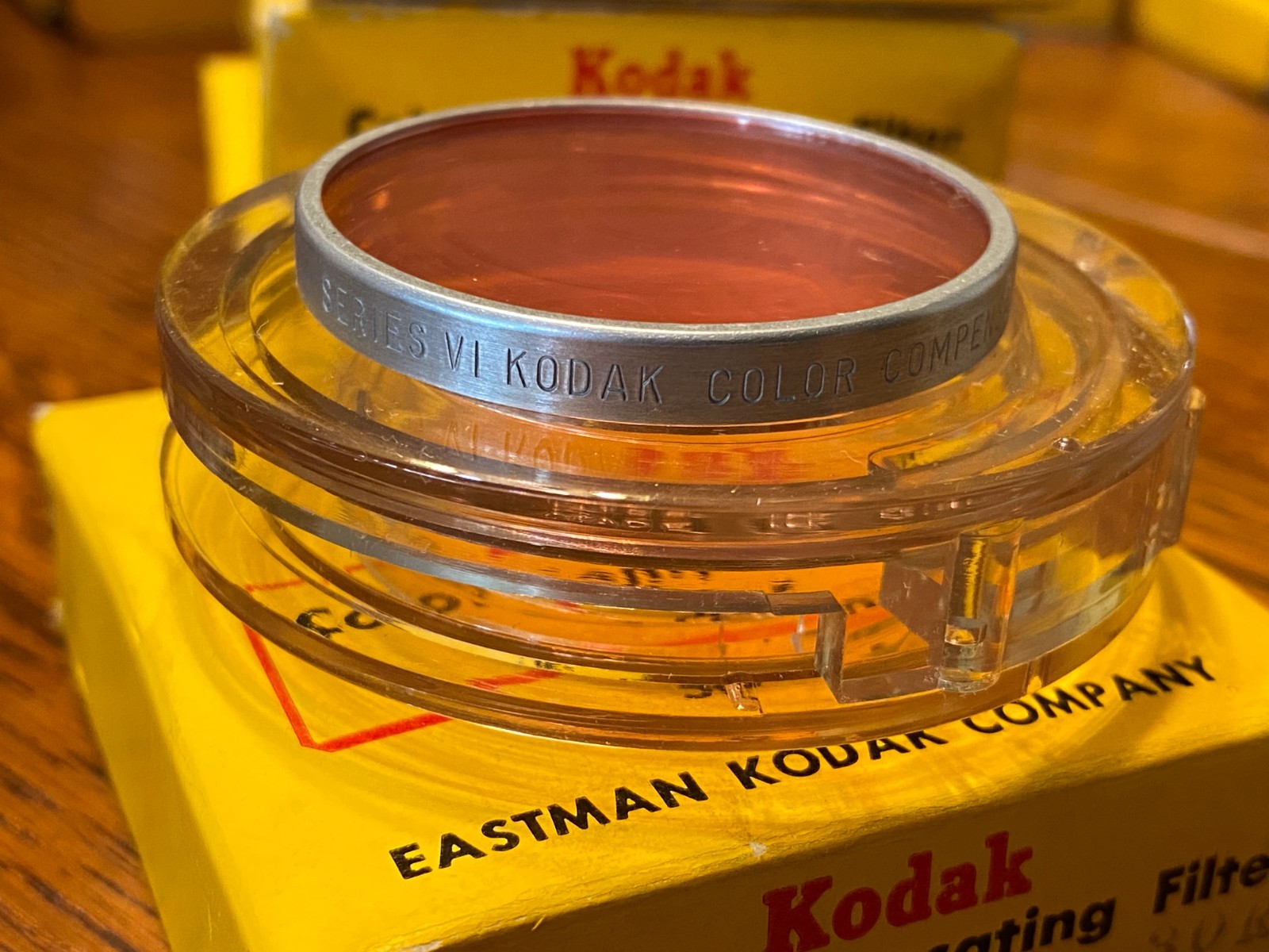 Vintage Kodak Series 6 30R Color Compensating Filter