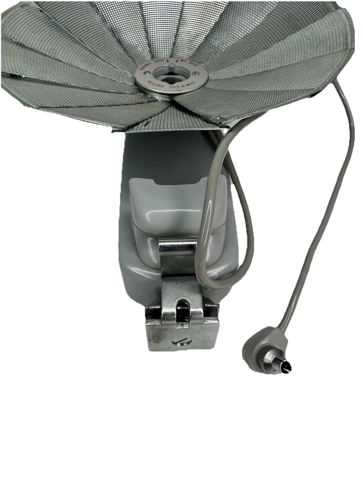 Honeywell Heiland Tilt-A-Mite Folding Fan Flash Original & Adjustable L Bracket