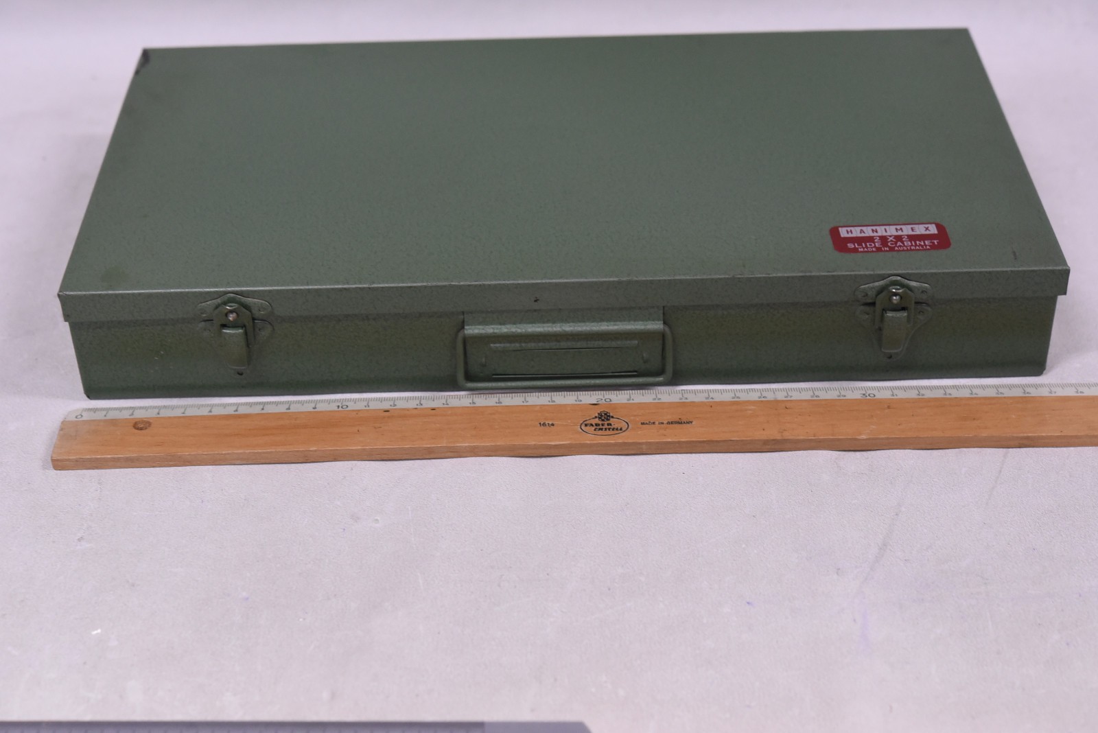 Hanimex Metal Storage Carry Case for 150 35mm Film Slide’s – Vintage Australia