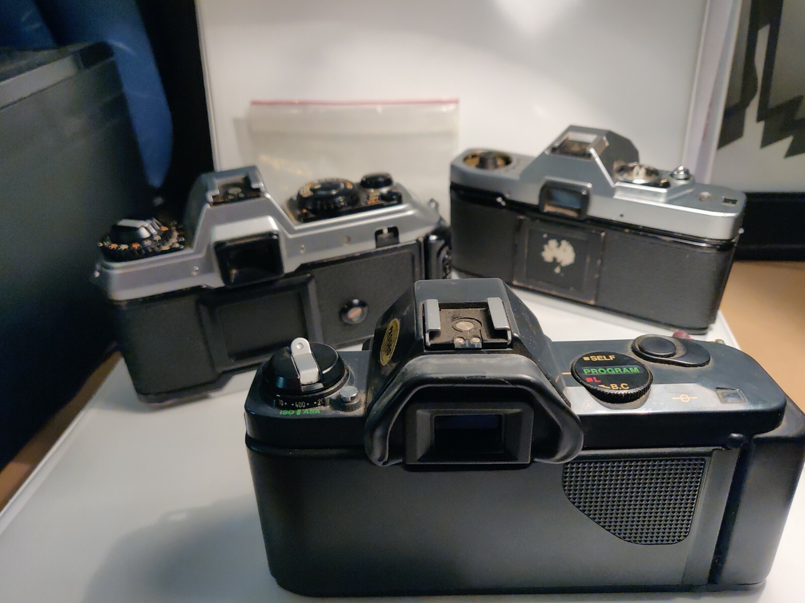 Canon T50 Konica FT-1 Olympus OMG Olympus Camera bodies