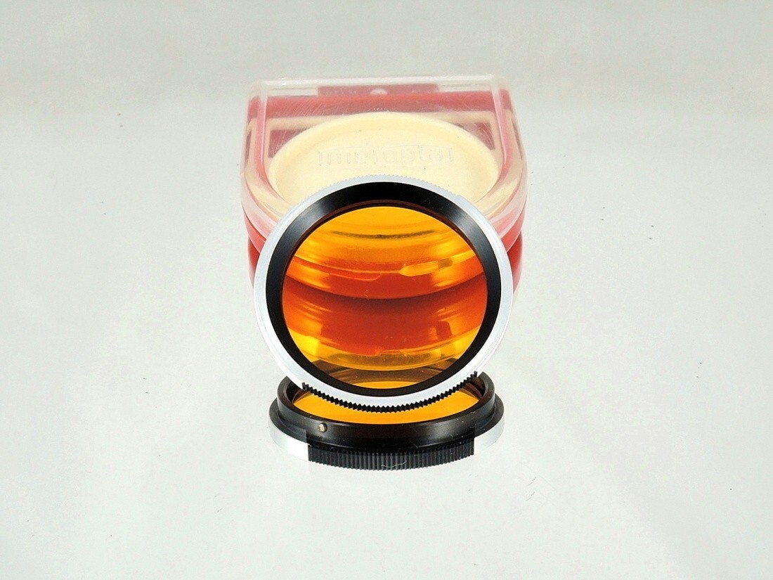 Flexaret G3 B36 Color Filter MEOPTA Genuine Accessories Bayonet Orange TOP
