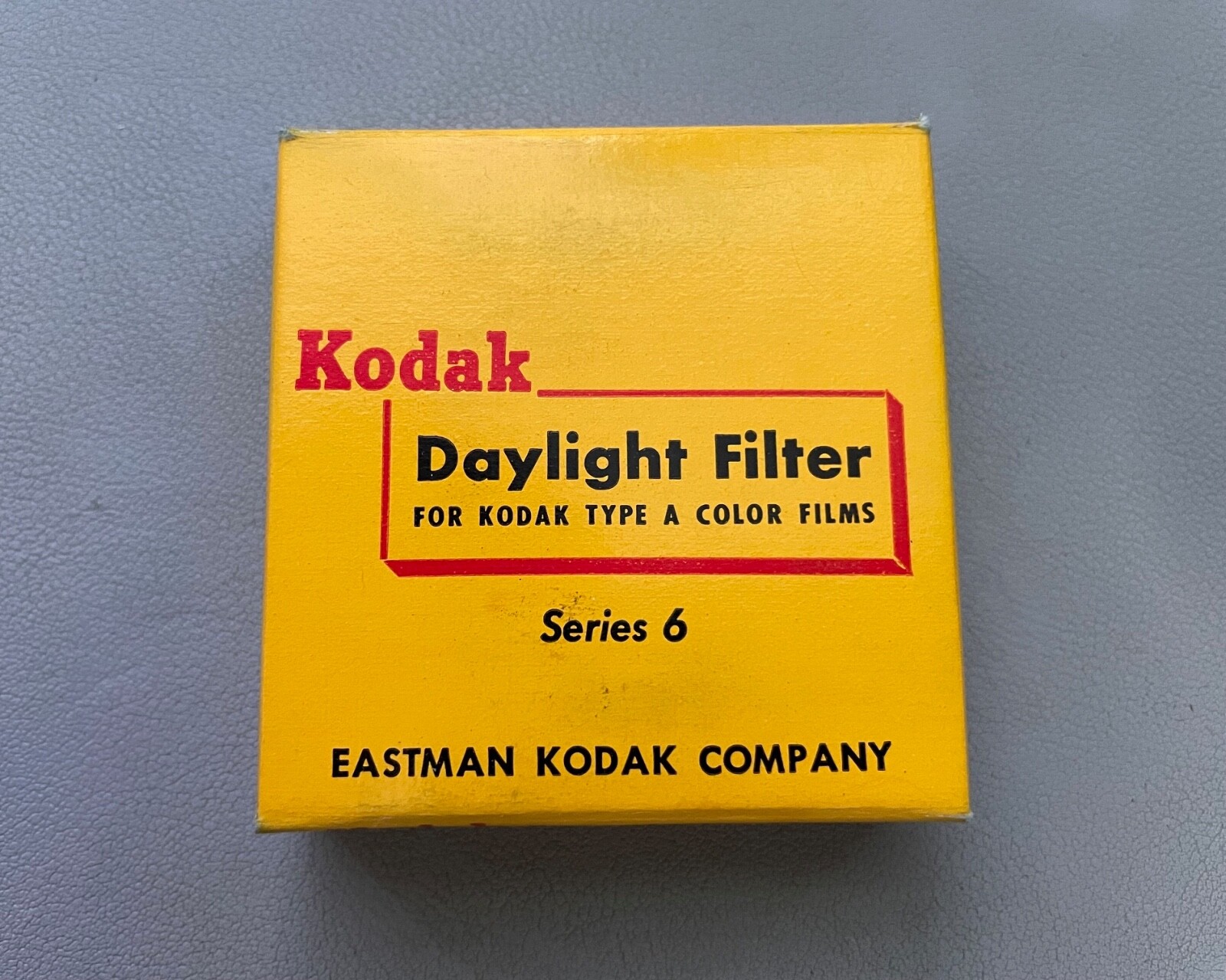 Kodak Series 6 Daylight 85 Filter with Box Drop In Vintage Lens