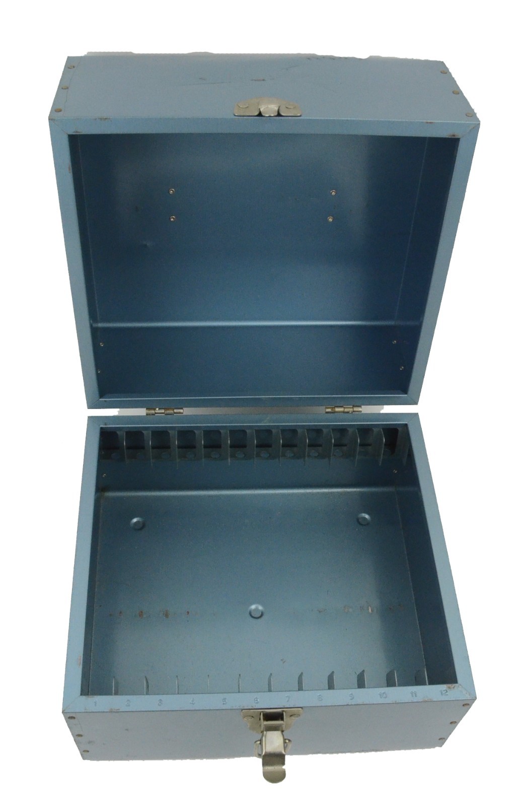8mm Film Chest Metal Carrying Case 12 Reels