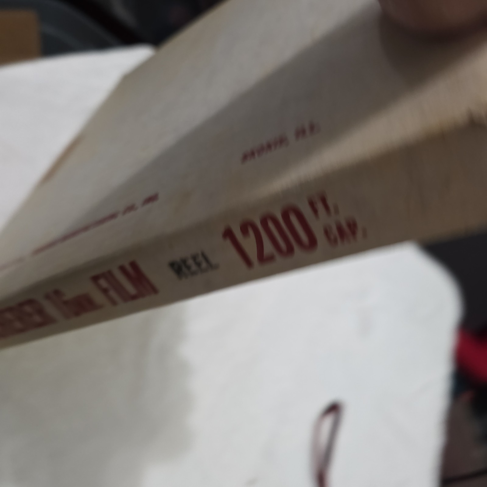 SCHERER 1200’ 16MM Metal FILM REEL 1200ft capacity