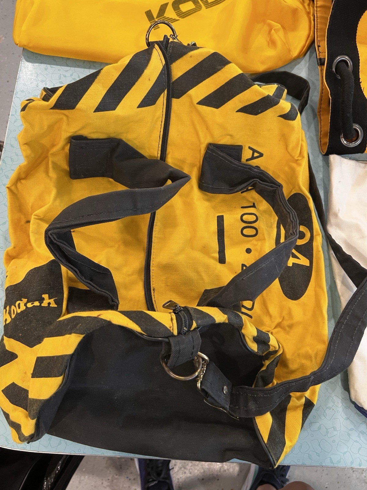 Lot 4 Kodak Bags And 1 Nikon Tote Collectors