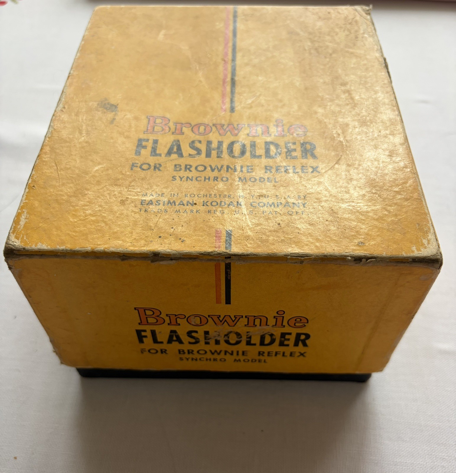 Eastman Kodak Brownie Flasholder for Brownie Reflex Synchro Model /w Box & AA