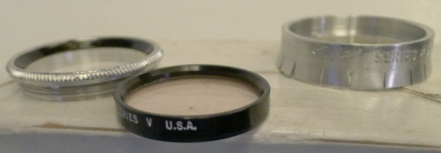 Tiffen Series #5 PushOn Adapter Ring 35mm & Tiffen Photar Sky Series Five Filter