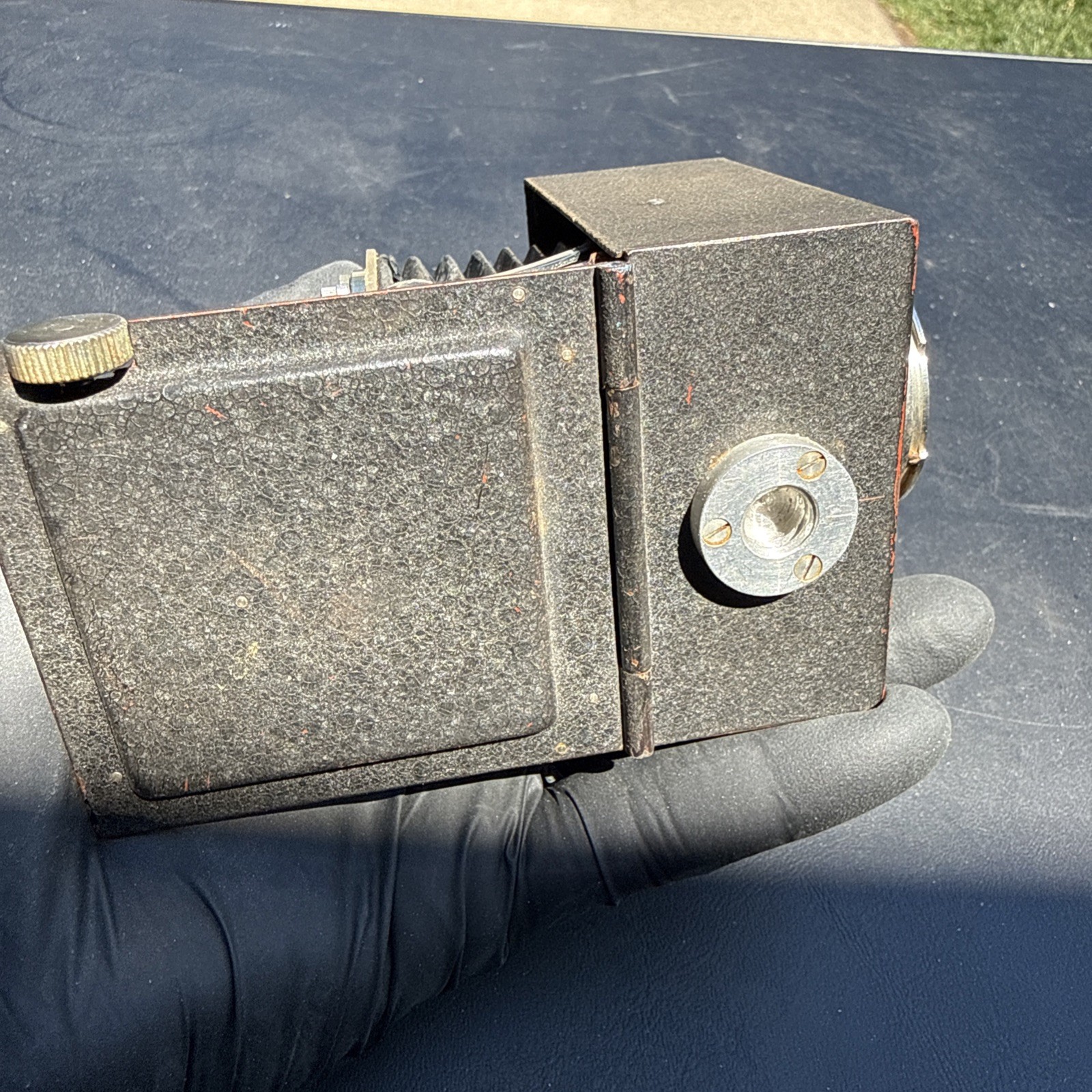 Vintage bellowscope jr Japan FOR PARTS Camera Accessories Bellows Exakta ?