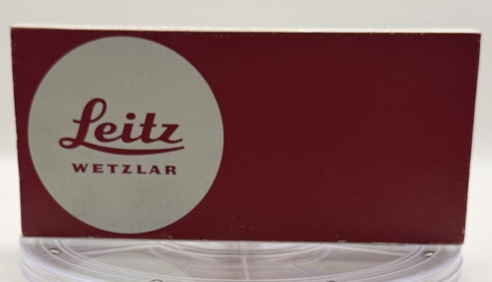 Vintage Leitz Wetzlar Leica 14100 Table Tripod EMPTY BOX ONLY Made in Germany