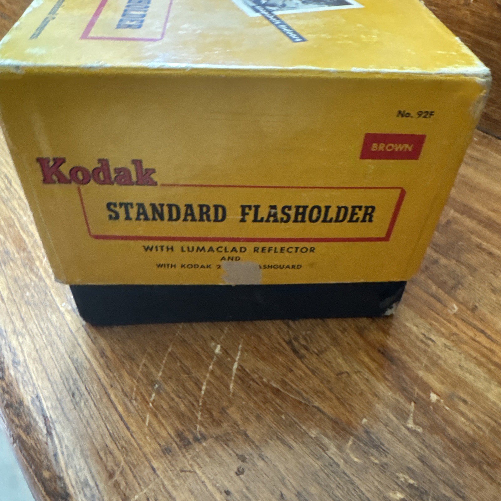 Vintage Kodak Flasholder Standard USA Box & Brackets 2 Way Flashguard