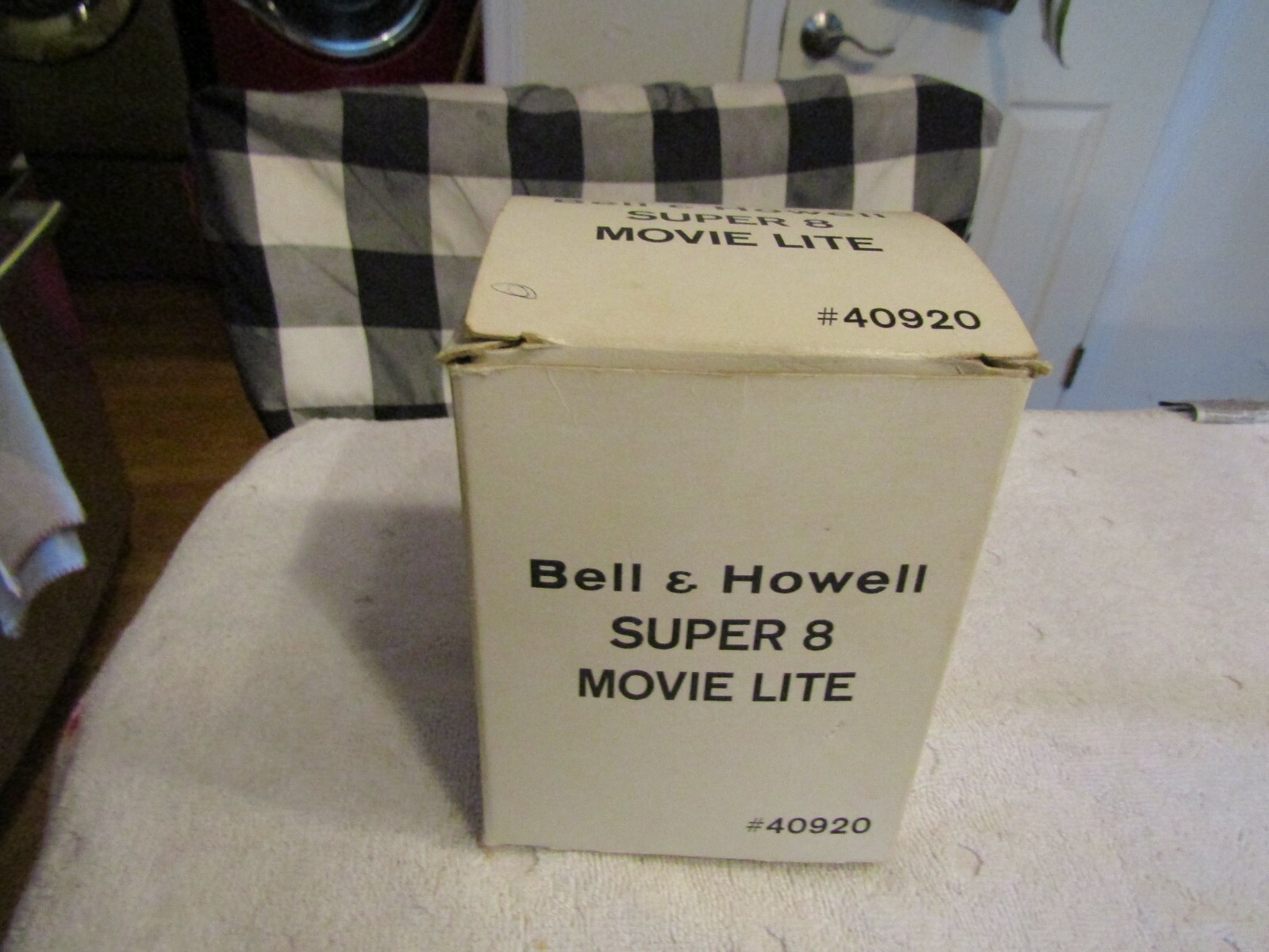 Vintage Bell & Howell Super 8 Movie Camera Lite Light 46920 w Box & Instructions
