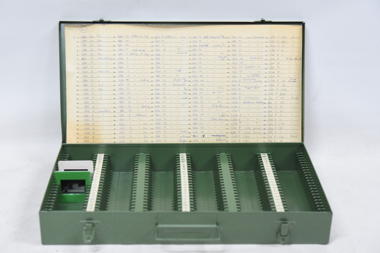 Hanimex Metal Storage Carry Case for 150 35mm Film Slide’s – Vintage Australia