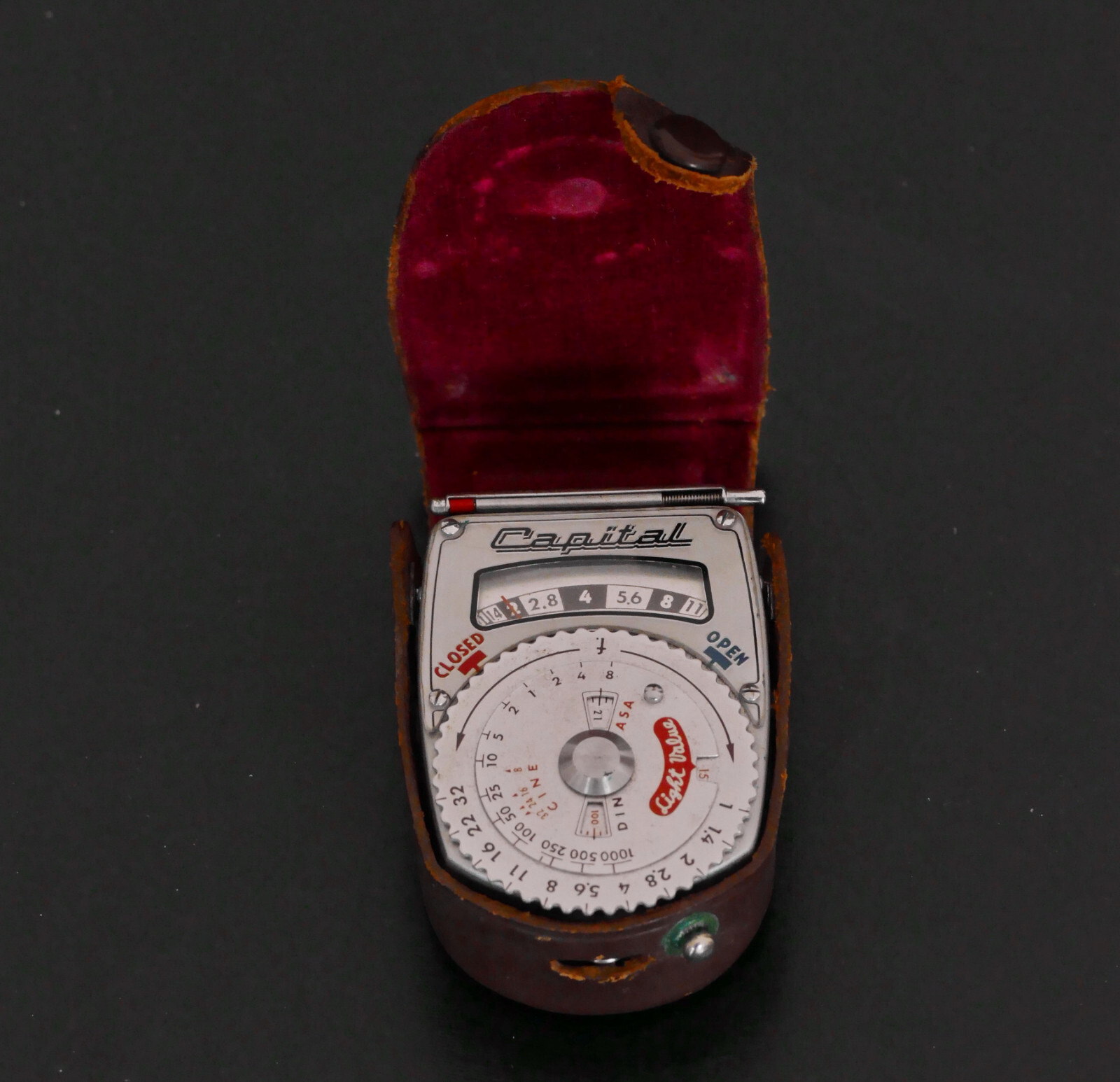 CHELICO Capital Photography Handheld Exposure Light Value Meter with Case JAPAN