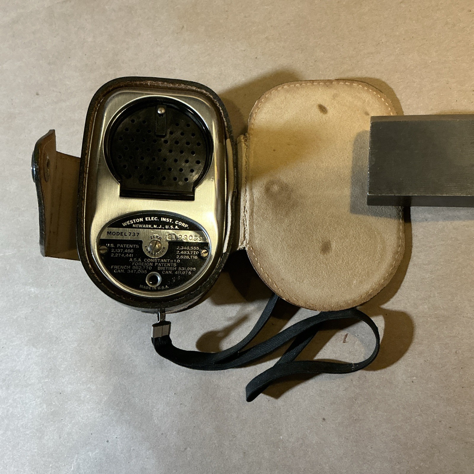 Vintage Weston Master III Universal Exposure Meter As Is INV-AT26